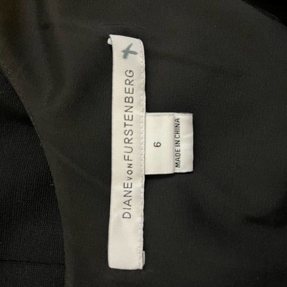 Diane Von Furstenberg Arianna sheath dress women's size 6 animal print - Picture 6 of 11